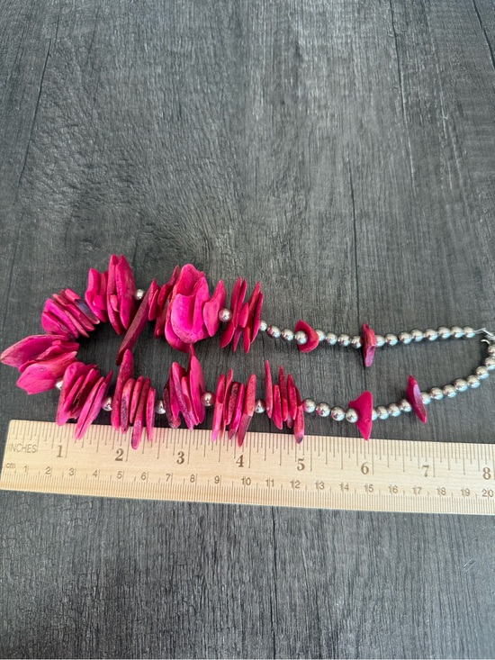 Jewelry - Pink Shell Bead Necklace - Women Jewelry